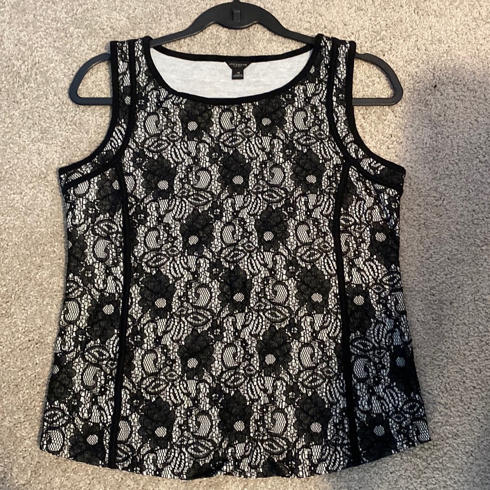 Ann Taylor Lace Tank